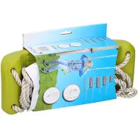 Eddy Toys Schaukelsitz grüner Kunststoff 38 x 16 cm