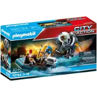 Playmobil City Action 70782 Polizei-Jetpack: Festnahme des Kunstr?ubers