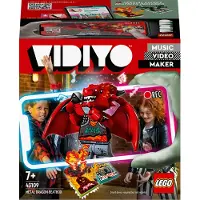 LEGO 43109 VIDIYO Metal Dragon BeatBox Music Video Maker, Musik Spielzeug Set für Kinder mit AR App und Drachen Minifigur