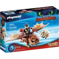 Playmobil Dragons 70729 Dragon Racing: Fischbein und Fleischklops