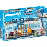 Playmobil City Action Flughafen mit Tower; 5338