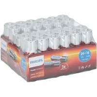Huismerk Batterien AA AAA Alkaline Vorteilspack - 24x AA + 16x AAA Batterien - Power Alkaline 1.5V für Spielzeug, Kamera, Taschenlampe, Fernbedienung und Mehr