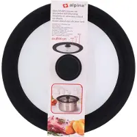 Coppens Universal Glasdeckel - mit Silikonrand - für 24cm/26cm/28cm Pfannen