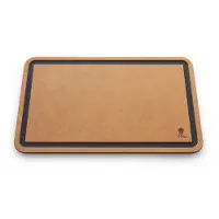 Weber Schneidebrett für alle -Seitentische, braun/schwarz, ca. 27 x 45 cm