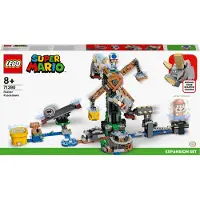 LEGO 71390 Super Mario Reznors Absturz – Erweiterungsset, baubares Kinderspielzeug zum Sammeln