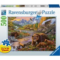 Ravensburger Wilderness, 500 Stück(e), Tiere, 12 Jahr(e)