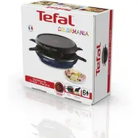 Tefal Neo Deco 6 RE12A4, 6 Person(en), Thermoplast, Schwarz, Blau, Rund, 1,1 m, 850 W