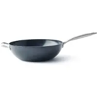 Green Pan Wok Copenhagen Mit Keramischer Antihaftbeschichtung 30 cm