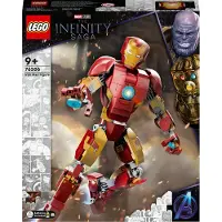 LEGO 76206 Marvel Iron Man Figur, Spielzeug- und Deko-Modell zum Sammeln und Bauen für Kinder ab 9 Jahren aus Avengers: Age of Ultron, Infinity Saga