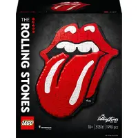 LEGO 31206 ART The Rolling Stones Logo Bastelset für Erwachsene