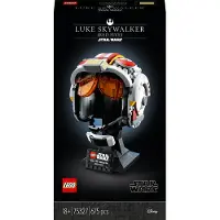 LEGO 75327 Star Wars Helm von Luke Skywalker (Rot Fünf) Modell, Sammlerstück und ein tolles Geschenk für Erwachsene, Bausatz, Zimmer-Deko