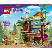 LEGO 41703 Friends Freundschaftsbaumhaus mit 5 Mini-Puppen und Tier-Figur, Natur-Lernspielzeug für Mädchen und Jungen ab 8 Jahren, Spielzeug-Haus in Heartlake City, Geschenk für Kinder