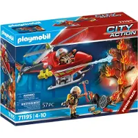 Playmobil City Action 71195 Feuerwehr-Hubschrauber