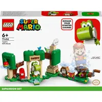 LEGO 71406 Super Mario Yoshis Geschenkhaus – Erweiterungsset, baubares Spielzeug, Yoshi Figur, zum kombinieren mit Mario, Luigi oder Peach Starterset