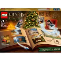 LEGO 76404 Harry Potter Adventskalender 2022 mit Brettspiel, 7 Minifiguren, Film-Szenen und Spielzeug Zubehör, magisches frühes Geschenk für Weihnachten