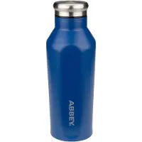 Abbey camp Thermosflasche Doppelwandig Godafoss Blau Silber (0,35L)
