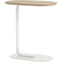 Muuto Relate Couchtisch 60,5 cm Eiche massiv/Off-White