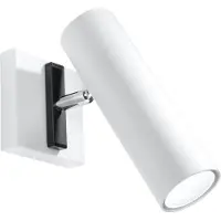 Sollux Wandleuchte DIREZIONE weiß 1xGU10 10W Stahl 20x8x8cm