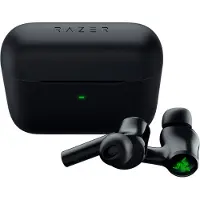 Razer Hammerhead True Wireless (2nd Gen) - Kabellose Earbuds (In-Ear Ohrhörer, Chroma RGB Beleuchtung, aktive Rauschunterdrückung ANC, ultra-niedrige Latenzen, Lade-Etui) Schwarz