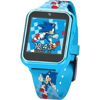 Sonic Kinder Smartwatch Sonic , Kinderuhr mit Selfie Kamera, Foto & Video, Stoppuhr, 6 Spiele, 3 Hintergründe, 10 Zifferblätter, Fitness Tracker, Wecker