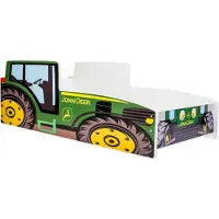 Kobi Meble s. c. Traktor Kinderbett grün 160x80