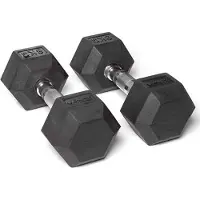 Olive Rubber Hex 8kg Hantel 2 Einheiten