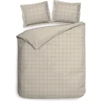 Heckett & Lane Bettwäsche Diamante Mojave-Sand Satin-240 x 200 / 220 cm | Lits-Jumeaux