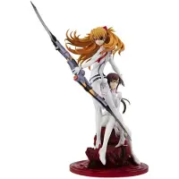 Megahouse Evangelion: 3.0+1.0 Thrice Upon a Time G.E.M. statuette PVC Shikinami Asuka Langley & Makinami Mari