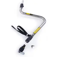 TFK Deichsel für velo, silber