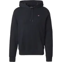 Napapijri Schwarzer Baumwoll-Herrenhoodie
