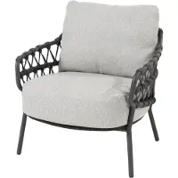 4 Seasons Outdoor Calpi Low Dining Sessel inkl. 2 Kissen