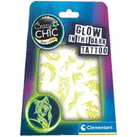 Clementoni Crazy Chic - Urban Tattoos leuchten im Dunkeln