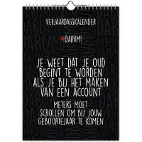 Comello Darum Geburtstagskalender