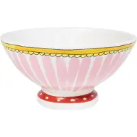 Blond Amsterdam Schale Rosa Streifen in Rosa - 21cm | Gr.: onesize