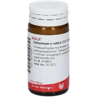Wala Gelsemium E radice D 30 Globuli 20 g