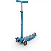 Micro Maxi Micro Deluxe LED Carribean, Jugend, Klassischer Roller, Junge/Mädchen, Asphalt, 70 kg, 3 Rad/Räder