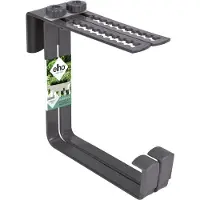 Elho Green basics Balkonhaken Metall anthrazit (zwart)