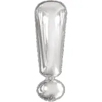 Riethmüller Grosser Buchstabe! Silber Folienballon N34 verpac
