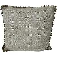 Madison Tweet taupe Zierkissen 50x50 cm, 50cm x ca. 12cm, 382971