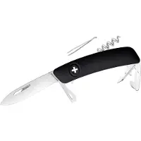 Swiza D03 Schweizer Taschenmesser - schwarz