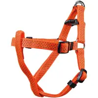 Karlie Art Sportiv Plus Geschirr Reflekt Step&Go, Farbe:orange, Größe:40 - 70cm x 25mm