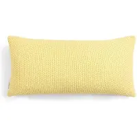 Marc O'Polo Zierkissen Nordic Knit Pale Yellow (30 x 60 cm)