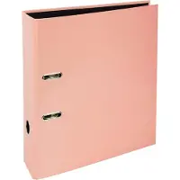 Exacompta Aquarel Prem Touch Ordner Breit DIN A4 80 mm Koralle 2 Ringe 53567E Pappkarton Hochformat 10 Stück