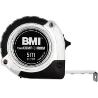 Bmi Taschenrollbandmaß chrom L.5m B.19mm mm/cm EG II Ku.Automatic