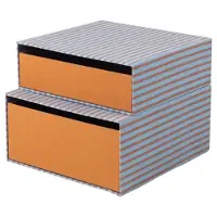 Broste Copenhagen Cecelia Aufbewahrungsboxen Karamell/Café