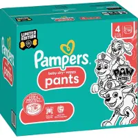 Pampers Baby-Dry Pants Paw Patrol Limited Edition Größe 4, 180 Windeln, 9kg - 15kg St