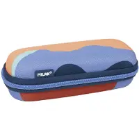 Milan Semi Rigid Oval The Fun Series Mäppchen Blau Mann Blau One Size
