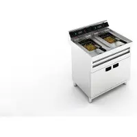 CombiSteel Elektro Friteuse 2X12 Liter,2X9 Kw