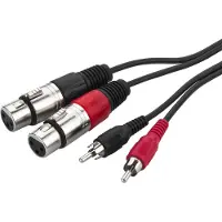 Monacor MCA-127J 1 m Audiokabel