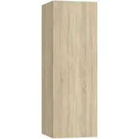 vidaXL TV-Schrank Sonoma-Eiche 30,5x30x90 cm Holzwerkstoff